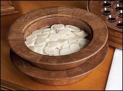 Wooden Pecan Stacking Bread Plate (Series TC902) For Cheap