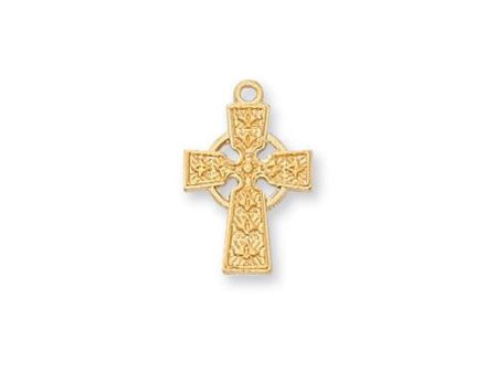 Gold Over Sterling Celtic (Style: J8023B) For Discount