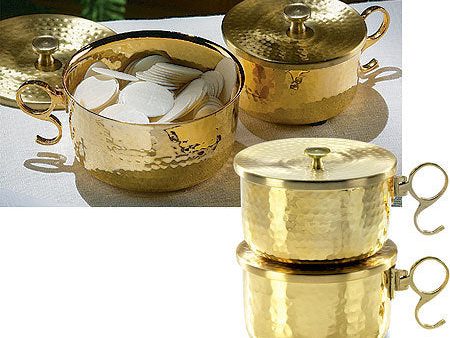 600 Host Brass Stacking Ciborium with Lid (Series JC714) Online Hot Sale