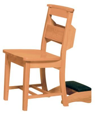 Wooden Prie Dieu Chair (Style 2870) For Sale