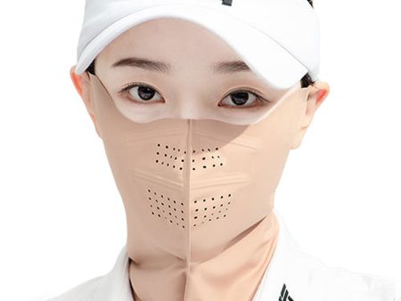 [Dermatology Development] Modelo Golf Mask UV Protection Women’s Bicycle Hiking Mask Long Neck Online Sale