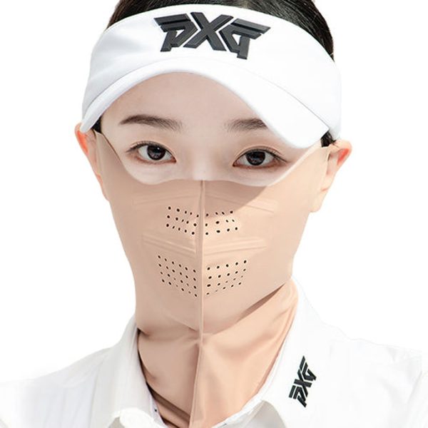 [Dermatology Development] Modelo Golf Mask UV Protection Women’s Bicycle Hiking Mask Long Neck Online Sale