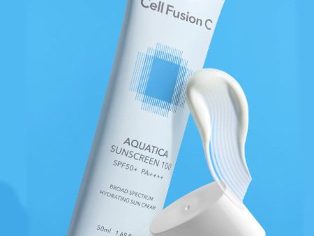 Cell Fusion C  Aquatica Sunscreen 100 SPF50+ PA++++ 50ml Online now